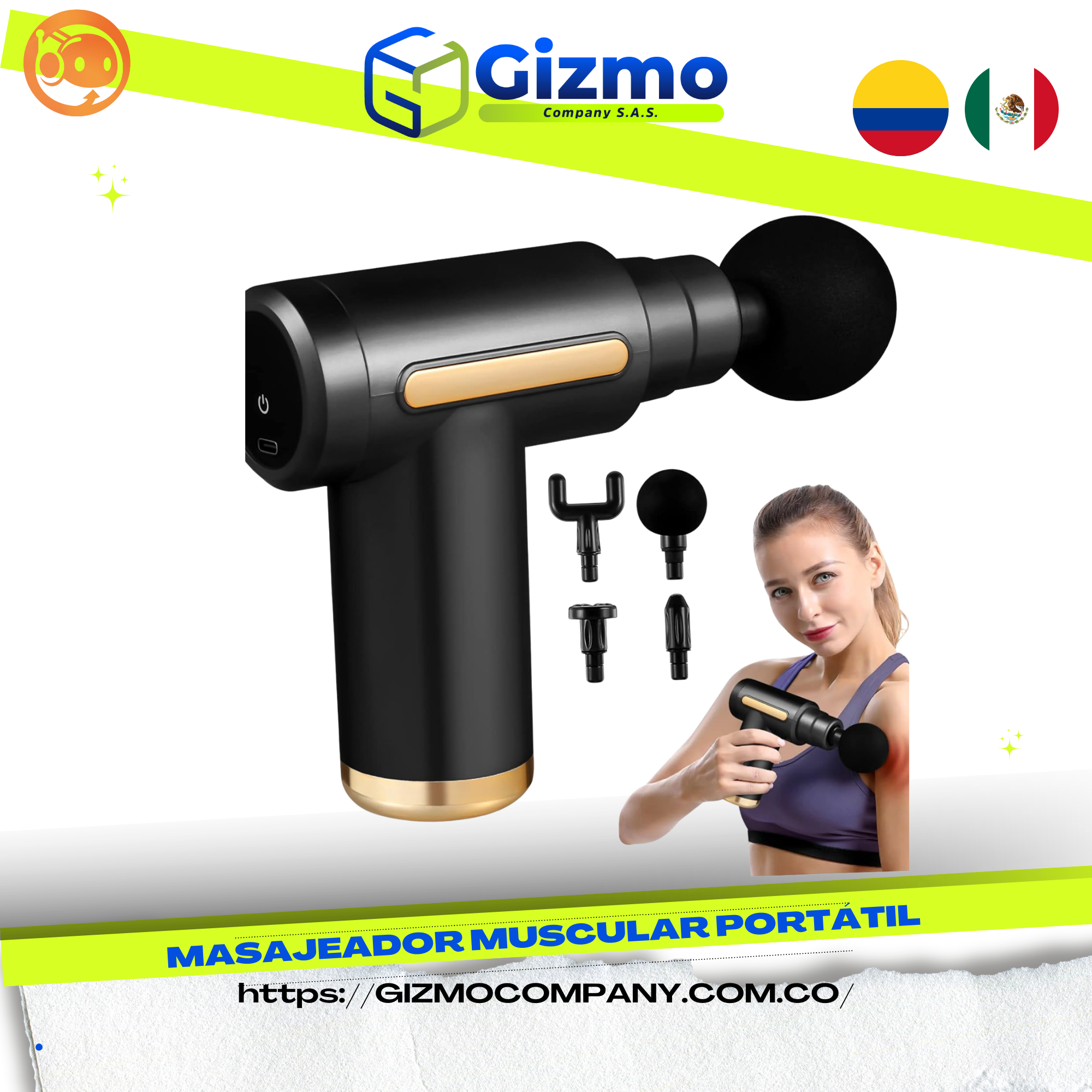 Masajeador Muscular Portátil